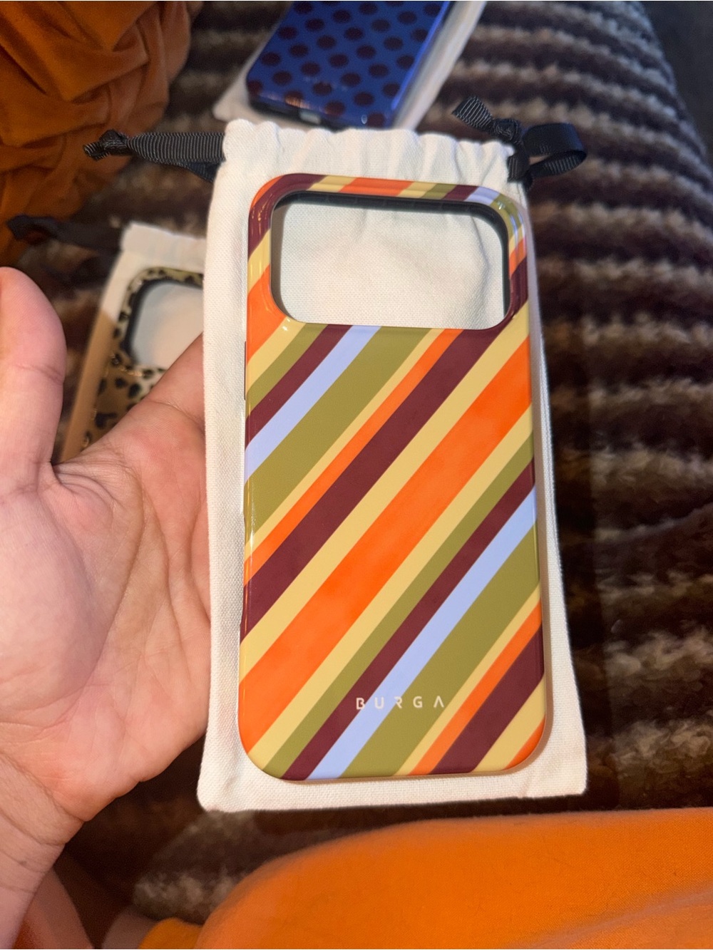 Burga Copacabana IPhone 17 Pro Max (mag safe) phone case brand new